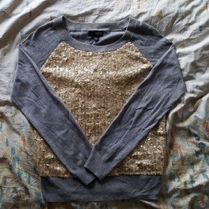Sequins sweater.